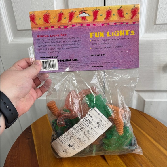 Primal Lite fun lights palm trees flamingo string light set - Picture 8 of 8